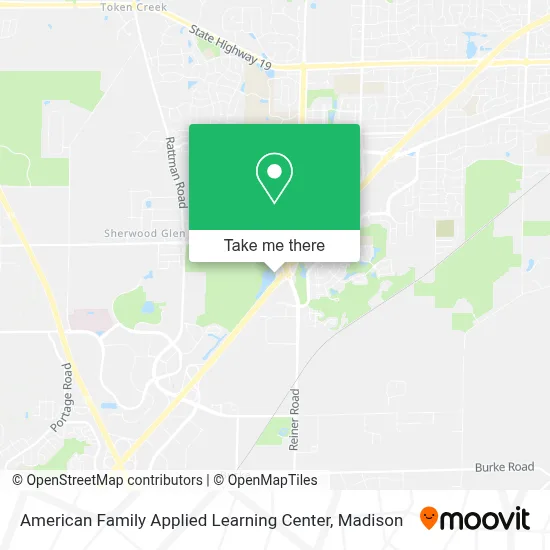 American Family Applied Learning Center map