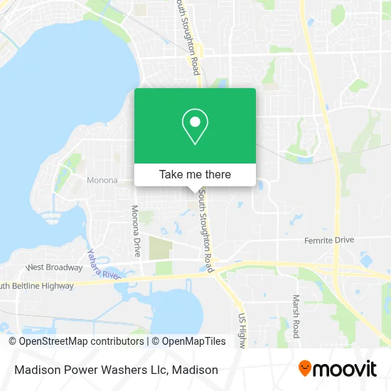 Madison Power Washers Llc map