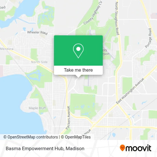 Basma Empowerment Hub map