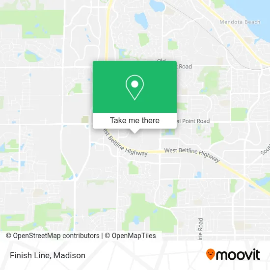 Finish Line map