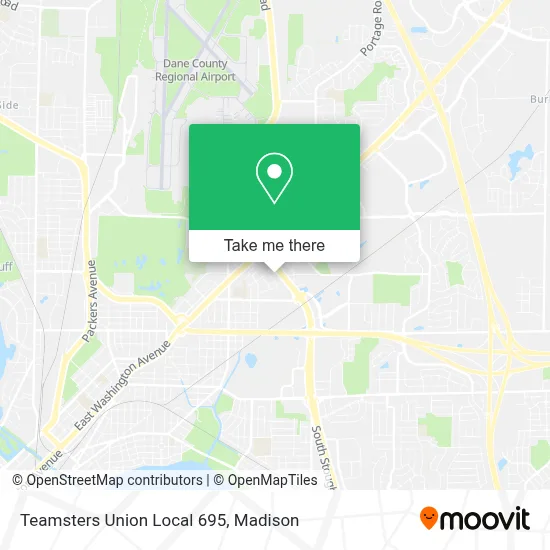 Teamsters Union Local 695 map