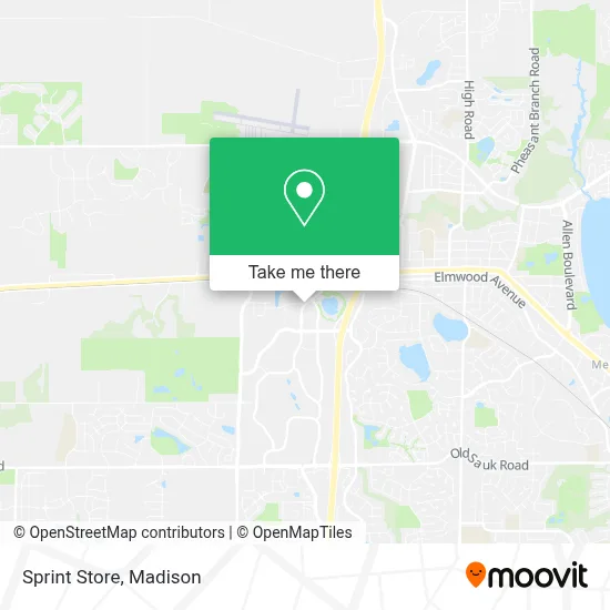Sprint Store map