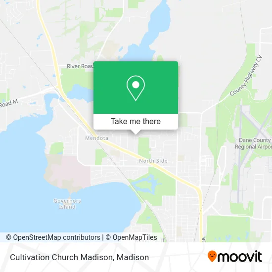 Cultivation Church Madison map