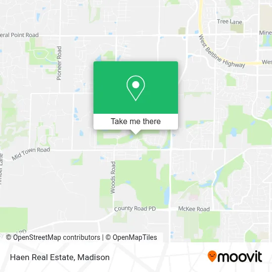 Haen Real Estate map