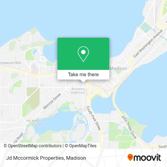 Jd Mccormick Properties map
