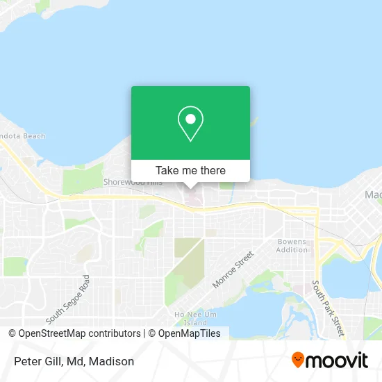 Peter Gill, Md map