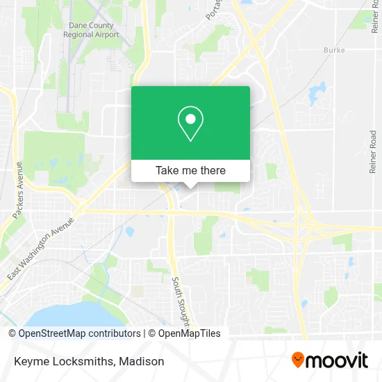 Mapa de Keyme Locksmiths