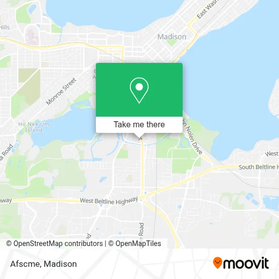 Afscme map