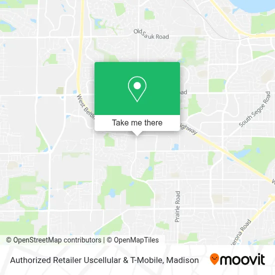Authorized Retailer Uscellular & T-Mobile map