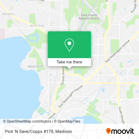 Pick 'N Save/Copps #178 map