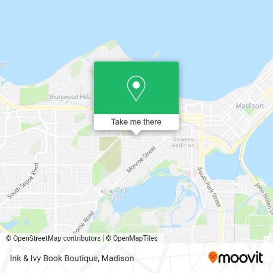 Ink & Ivy Book Boutique map