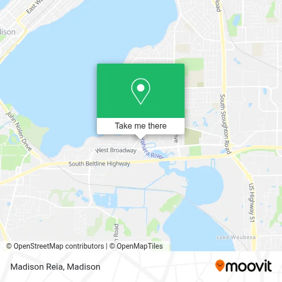 Madison Reia map