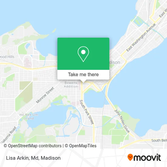 Lisa Arkin, Md map