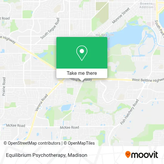 Equilibrium Psychotherapy map