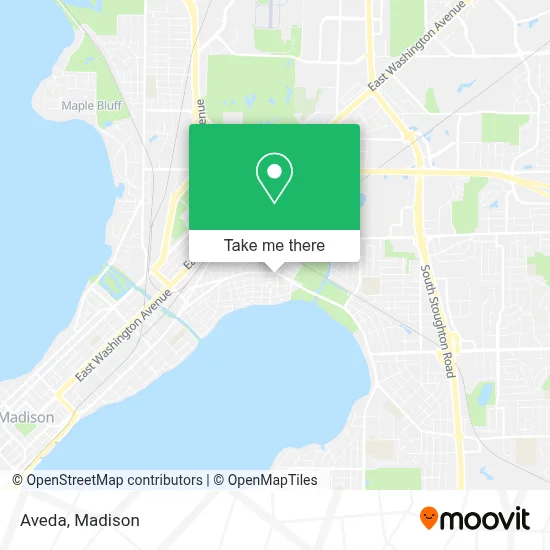 Aveda map