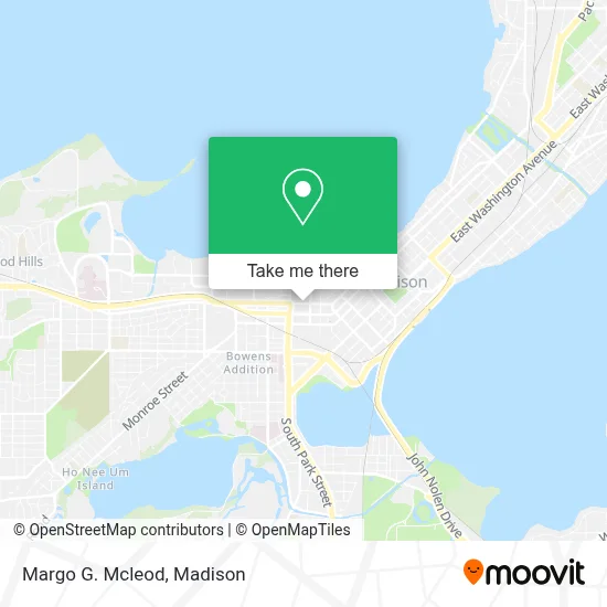 Margo G. Mcleod map