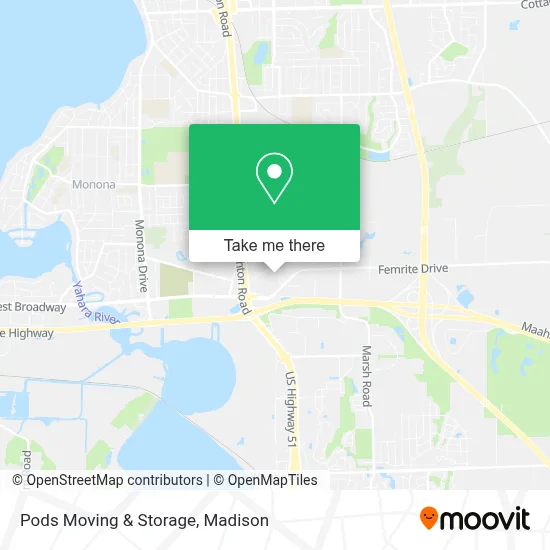 Pods Moving & Storage map