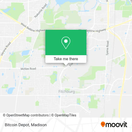 Bitcoin Depot map