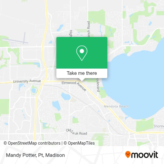 Mandy Potter, Pt map
