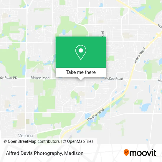 Alfred Davis Photography map