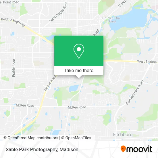 Sable Park Photography map