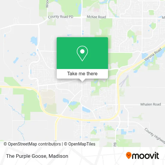 The Purple Goose map