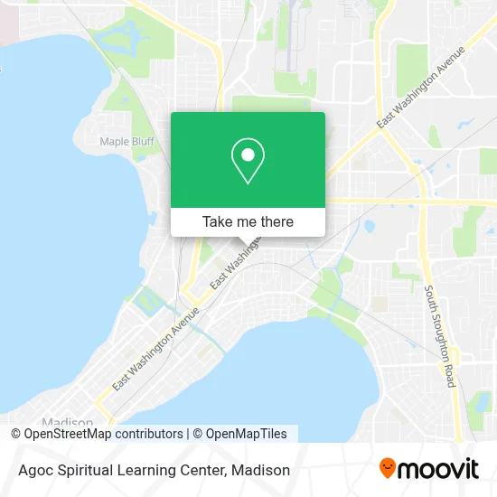 Agoc Spiritual Learning Center map
