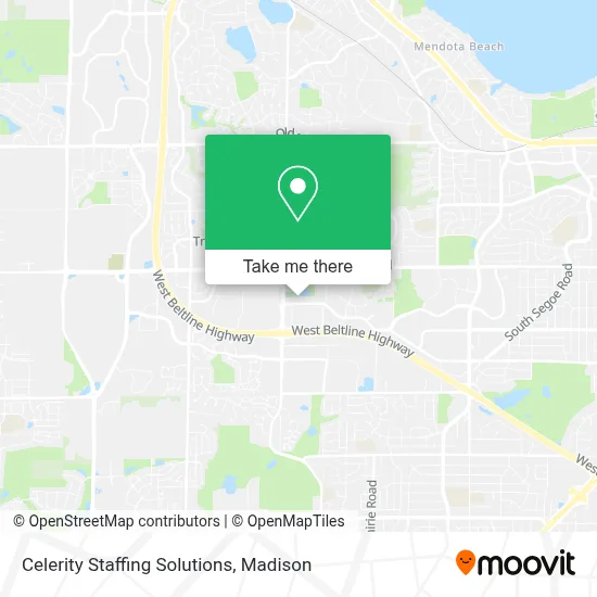Celerity Staffing Solutions map