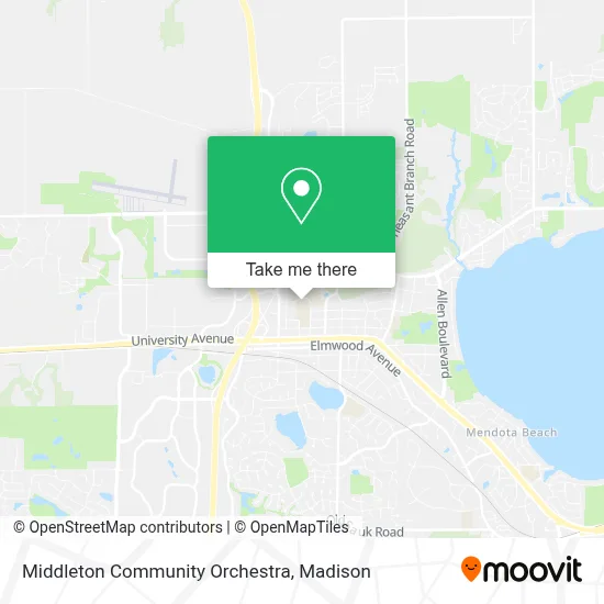 Middleton Community Orchestra map
