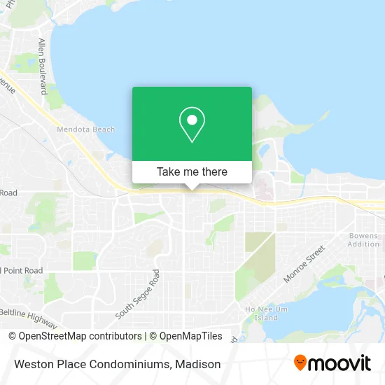 Weston Place Condominiums map