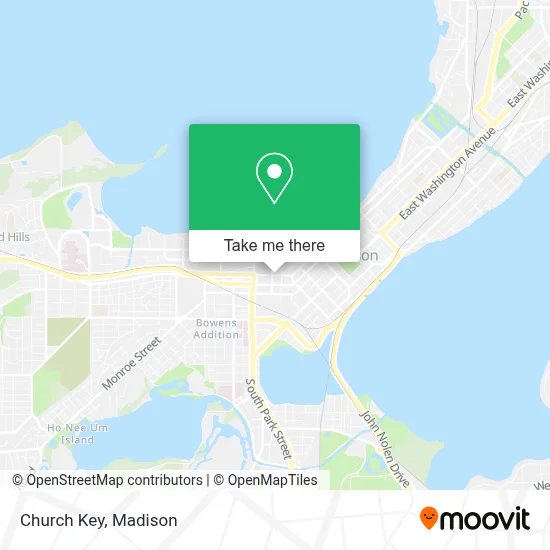 Church Key map