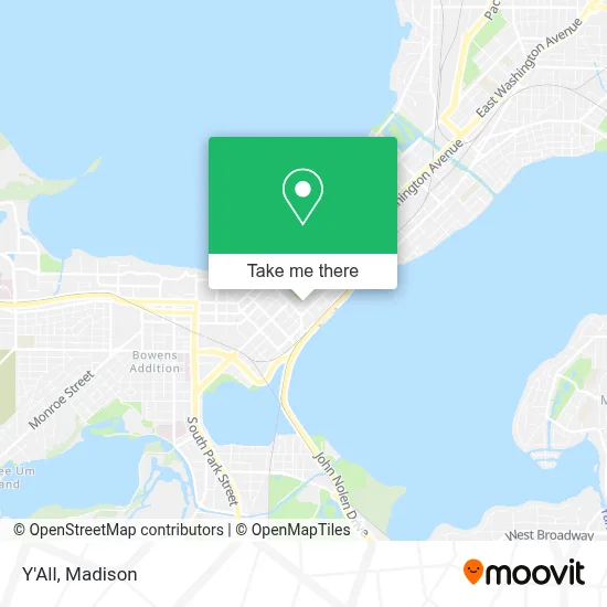 Y'All map