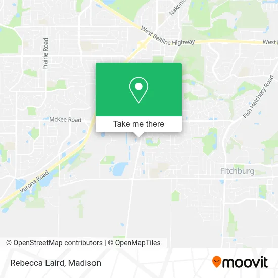 Rebecca Laird map