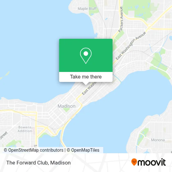The Forward Club map