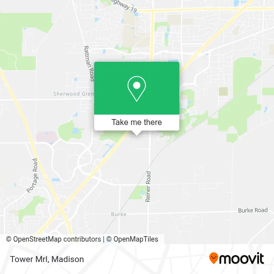 Tower Mrl map