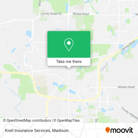 Krell Insurance Services map