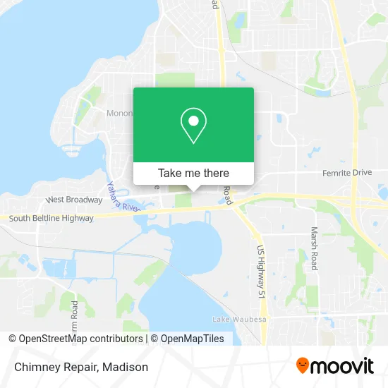 Chimney Repair map