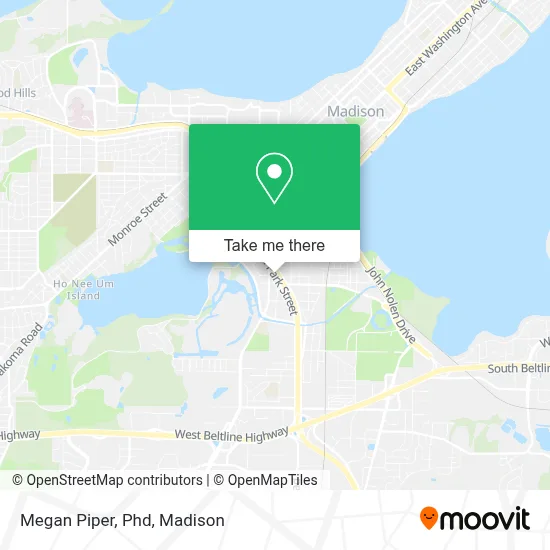 Megan Piper, Phd map
