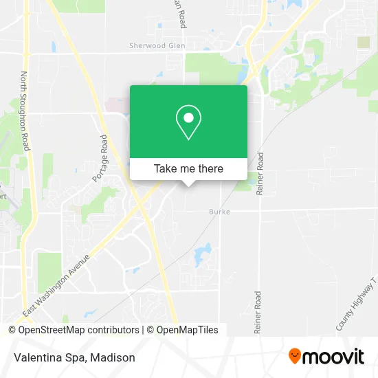 Valentina Spa map