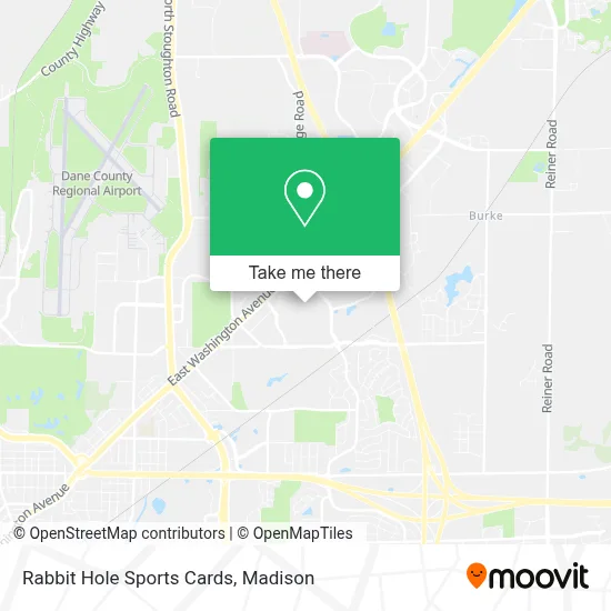 Mapa de Rabbit Hole Sports Cards