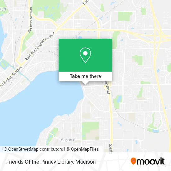 Friends Of the Pinney Library map