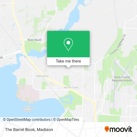 The Barrel Book map