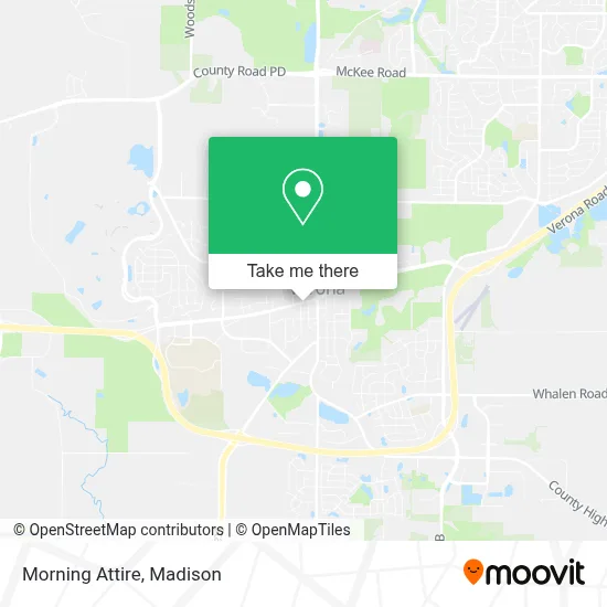Morning Attire map