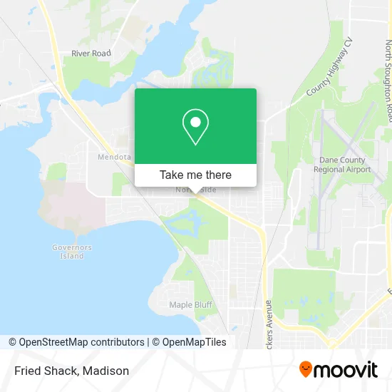 Fried Shack map