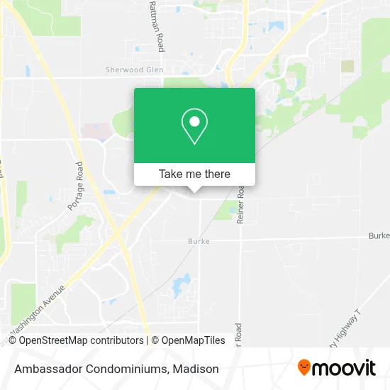 Ambassador Condominiums map