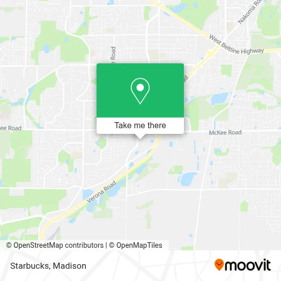 Starbucks map