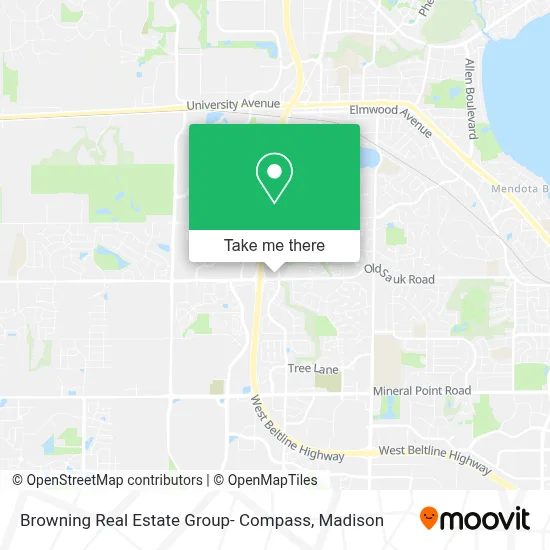Browning Real Estate Group- Compass map