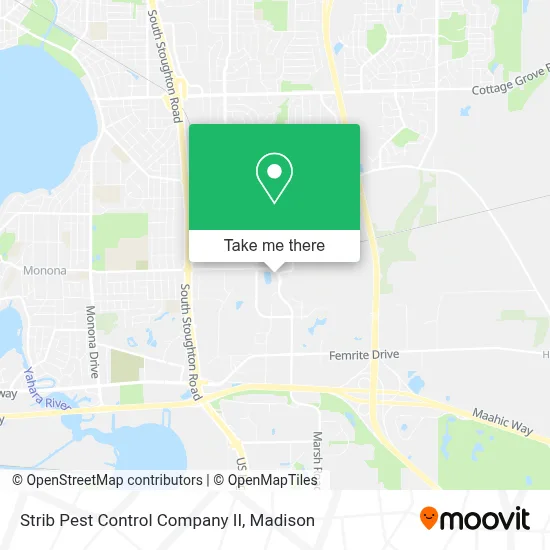 Strib Pest Control Company II map