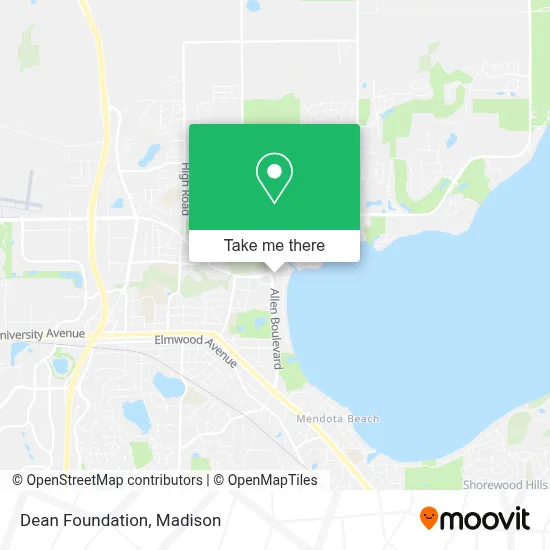Dean Foundation map