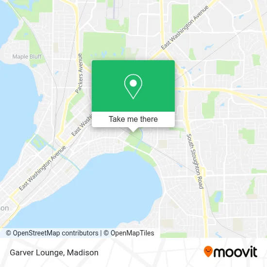 Garver Lounge map